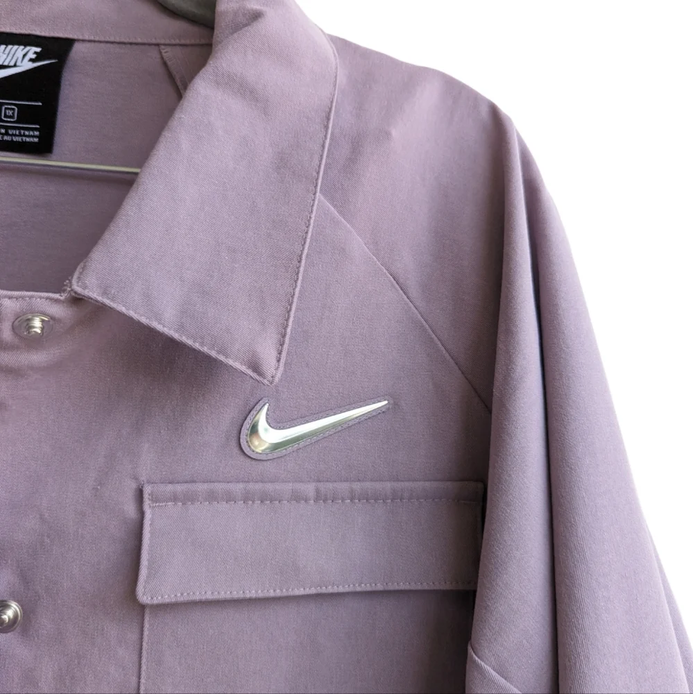 Nike Sportswear Swoosh Jacket Purple Smoke - Picture 8 of 9